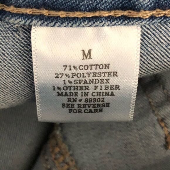 Altar’d State denim skirt, snaps down the front - Picture 6 of 8